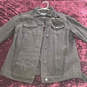 Black Fashion Nova Denim Jacket